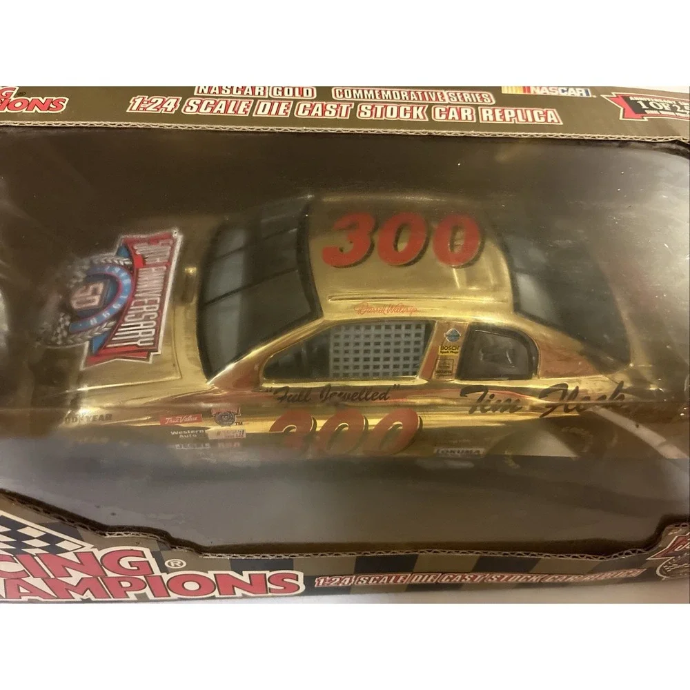Limited Edition 1 Of 2500‎ Gold Darrell Waltrip #300 Tim Flock 1:24 Diecast  NIB